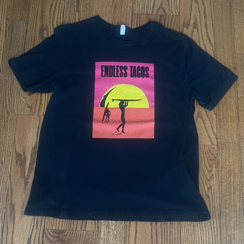 Endless Tacos Mens T-Shirt black